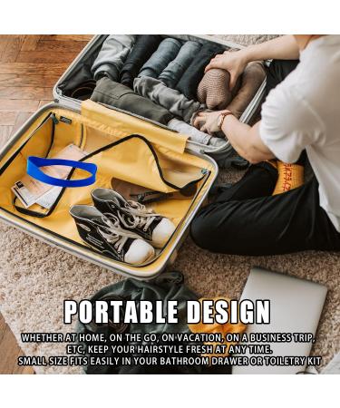 Curved Silicone Haircut Band Self Hair Trimming Guide for Men DIY Home Hair cutting Guidelines Neckline Shaving Template for Clippers Easy Use Tool Soft Portable (Blue) - Buy Online on GoSupps.com