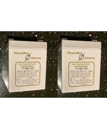 12V 2.9Ah Rechargeable Battery for Medical Devices & Security Systems | UPS Power Backup | 1 Year Warranty - Buy Online on GoSupps.com