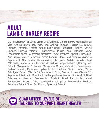 Wellness Natural Pet Food - 5 lbs. Lamb & Barley Dry Dog Food - Buy Online on GoSupps.com