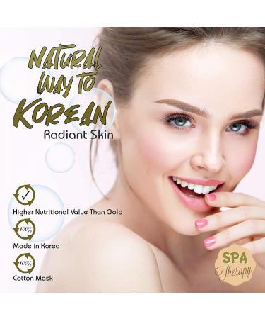 Korean Charcoal Black Face Mask Sheet - 6 Pack for Oily Skin and Pores - Buy Online on GoSupps.com