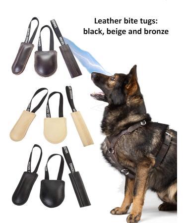 Dingo Gear S00228 Genuine Leather Dog Toy Beige 12 cm Durable & Safe Dog Toy for All Breeds | International Shipping Available - Buy Online on GoSupps.com