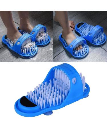 Magic Feet Cleaner - Airlxf Blue Exfoliating Brush for Spa Shower Massager Slippers - Buy Online on GoSupps.com