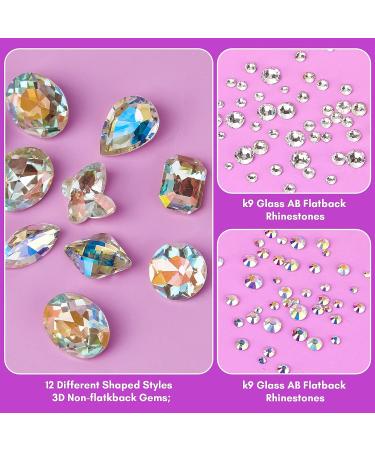 Makartt Nail Art Rhinestone Glue Gel Kit - Strong Adhesive 30g Diamond Art Super Glue for Nail Charms Design - DIY Nail Decoration Set with Gems, Wax Pen Picker, and Glitter - Beginner Friendly - Buy Online on GoSupps.com