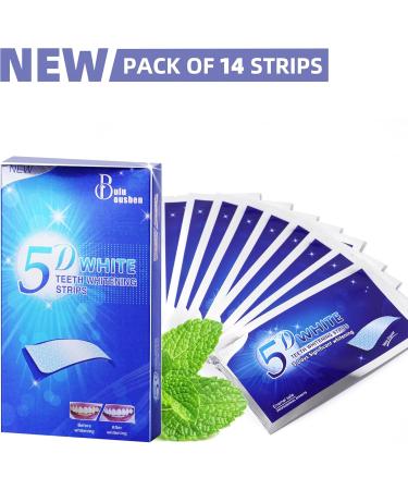 Teeth Whitening Strips - Professional Effects Non-Toxic & Sensitivity-Free - 28 Strips (14 Count Pack) | Dentist Formulated - Buy Online on GoSupps.com