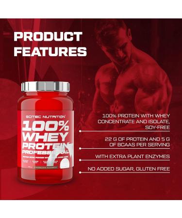 SciTec 100% Whey Protein Professional Banana - 920 g - Buy Online on GoSupps.com