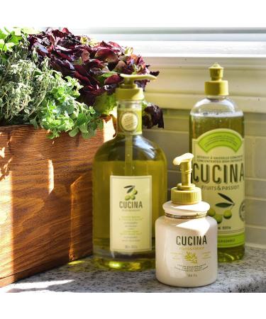 Fruits & Passion Cucina Coriander and Olive Tree Luxury Hand Cream 5 Fl Oz - Premium Skin Care with Olive Oil - Regenerating Hand Lotion for Dry Skin - Buy Online on GoSupps.com