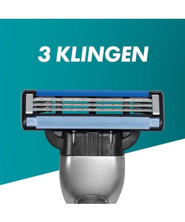 Gillette Mach3 Razor Blades for Men - 16 Replacement Blades (2 Pack) for a Smooth Shave | International Shipping - Buy Online on GoSupps.com