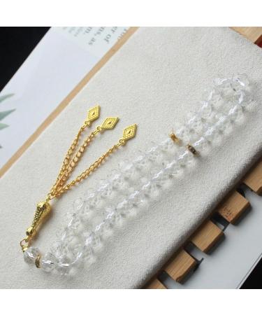 KUAIYIJU Tasbih Prayer Rosary Bead Bracelet - Stylish Islamic Jewelry with Decorative Tassels | Perfect Party Gift - Buy Online on GoSupps.com