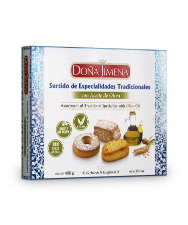 Doña Jimena | Assortment of specialties in olive oil 400g | Vegan | Gluten free | Supreme quality