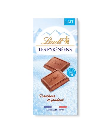 Lindt - LES PYRENEENS Tablet - Melting Milk Chocolate 150g