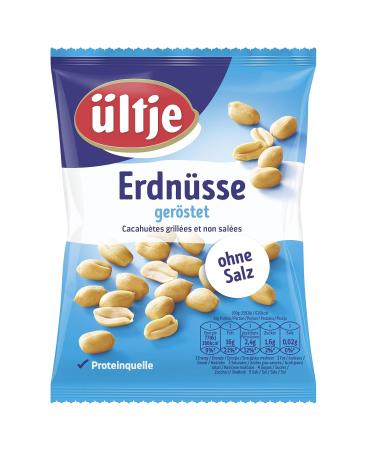  ltje Peanuts Roasted Unsalted 12 Pack | Oven-Baked Pure Peanuts Bundle 200g - Buy Online on GoSupps.com