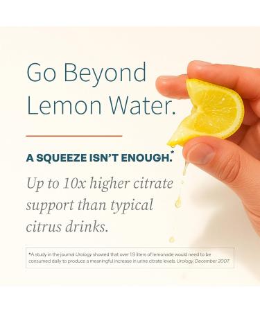 10mEq | Water & Beverage Enhancer for Kidney Health | Citrate & Electrolytes for Kidney Protection | Science-Based Support Beyond Cleanse, Detox, or Stone Dissolver Supplements | 60 Sticks 60 Count (Pack of 1) - Buy Online on GoSupps.com