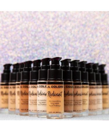 L.A. COLORS Radiant Liquid Makeup - Creamy Caf CLM395 | International Shipping Available - Buy Online on GoSupps.com