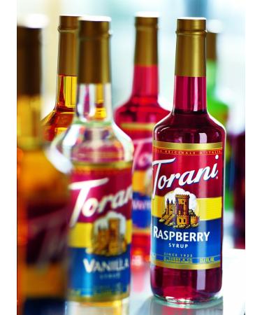 Torani Blue Raspberry Syrup Plastic Bottle 750 ml & Lime Flavour Syrup 750 Milliliter Syrup + Lime Syrup - Buy Online on GoSupps.com