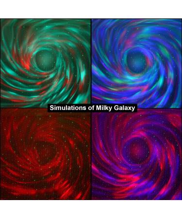 AOELLIT Star Lights Galaxy Night Light Projector for Bedroom Home Decor - Black - Buy Online on GoSupps.com