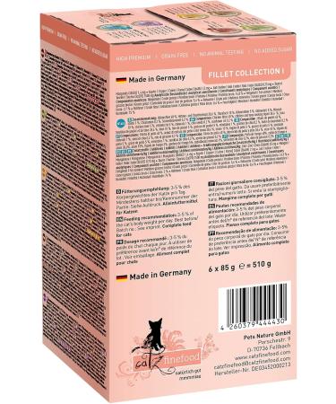 catz finefood Wet Cat Food - Fine Fillets in Jelly - Grain Free Wet Food for Your Cat - Sugar Free - Premium Wet Cat Food in - Buy Online on GoSupps.com