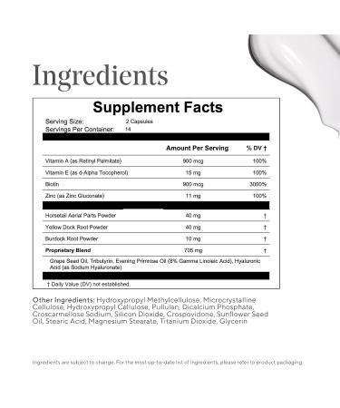 Murad Clear Skin Supplement - Acne-Prone Skin Beauty Supplement with Biotin, Zinc, and Vitamin A - 28 Day Supply - Buy Online on GoSupps.com