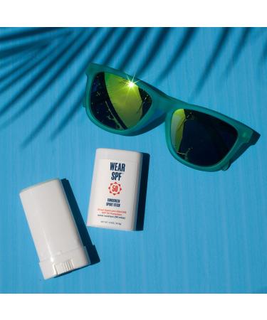 50 Sunscreen Sport Stick - Broad Spectrum SPF 50 Water & Sweat Resistant Portable Face & Body Protection - Buy Online on GoSupps.com