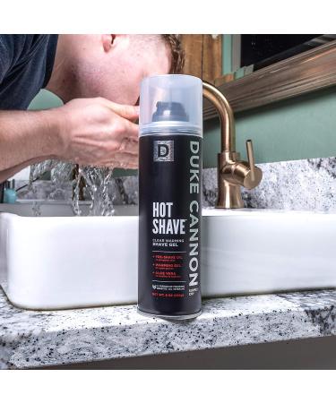 Duke Cannon Hot Shave Clear Warming Shave Gel - 8 oz | Duke Cannon Supply Co - Buy Online on GoSupps.com