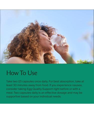 Needed. Egg Quality Support - Optimally Formulated Antioxidants Supplement for Egg Quality - Fertility Support - Fertility Supplement for Women - 60 Capsules - 30 Day Supply - Buy Online on GoSupps.com