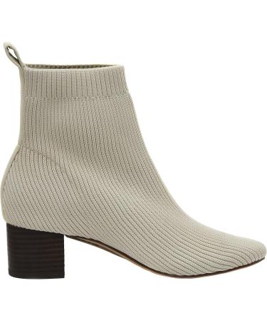 CUSHIONAIRE Women's Neely Stretch Bootie | Memory Foam | Wide Widths Available | Ivory 6.5 Wide - Buy Online on GoSupps.com