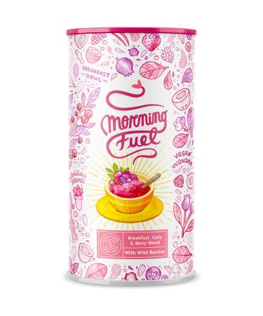 Alpha Foods Morning Fuel - oatmeal/porridge - forest berries & mate - vegan nutrient -rich breakfast replacement - breakfast smoothie bowl forest berries 500 g (1 Pack) - Buy Online on GoSupps.com