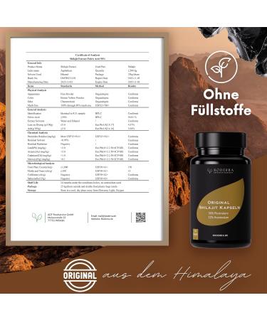 Buy Premium Mumijo Shilajit Capsules - 1000mg Daily 150 Capsules (75g Resin) - High Humic & Fulvic Acid - Boderra - International Shipping Available - Buy Online on GoSupps.com