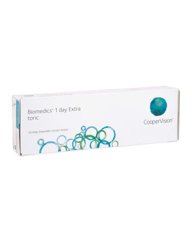 Biomedics 1Day Extra toric daily soft lenses 30 pieces/BC 8.7 mm/DIA 14.5 mm/CYL -1.75 / AXIS 20 / -0.25 diopters