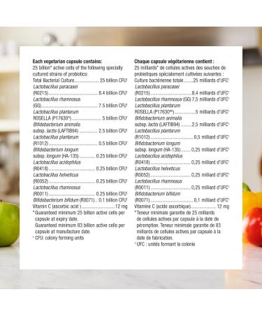 Webber Naturals Probiotic Women s Daily 25 Billion Active Cells 10 Probiotic Strains 30 Capsules Helps Restore Healthy Vaginal Flora Vegan Nutritional Supplement - Buy Online on GoSupps.com