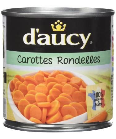 d'aucy Carrots Rondelles 400 g - Pack of 6