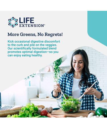 Buy Life Extension Enhanced Super Digestive Enzymes - 60 Vegetarian Capsules for Optimal Digestion - Buy Online on GoSupps.com