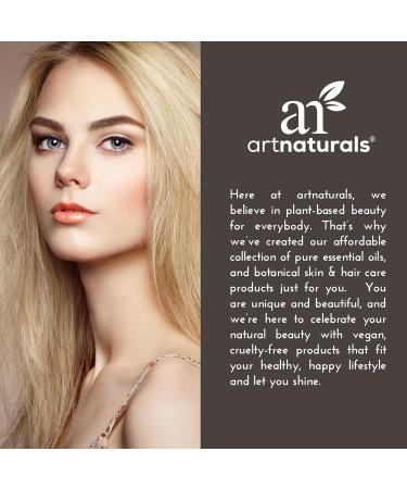 ArtNaturals Purple Shampoo & Conditioner Set - 16 Fl Oz (Pack of 2) for Bleached, Silver, Blonde Hair - Sulfate Free - Buy Online on GoSupps.com