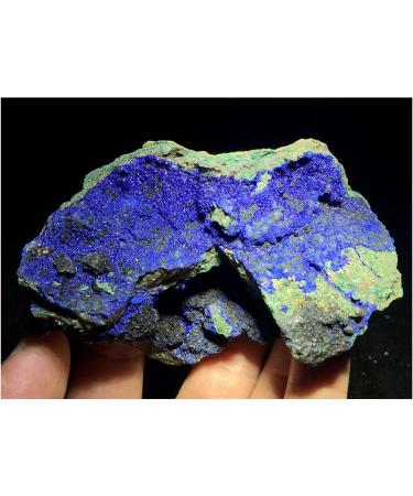Azurite 318.8gRare Natural Quartz Crystal Natural Azurite Malachite Gemstone paragenetic Stone aural Natural Rough Stone Stone Collection - Buy Online on GoSupps.com