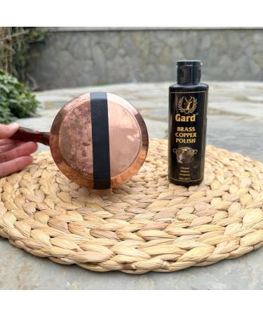 Premium Copper & Brass Cleaner | Aluminum Polish & Chrome Shine - 4.2oz (125ml) for Pots Pans & More - Buy Online on GoSupps.com