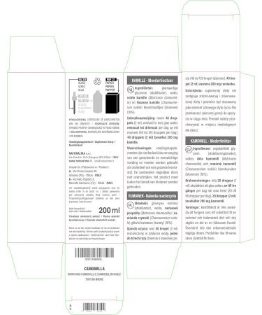 German & Roman Chamomile Flower Heads Mother Tincture 200ml - Alcohol-Free Liquid Extract Drops for Relaxation - Vegan Food Supplement by Naturalma - Buy Online on GoSupps.com