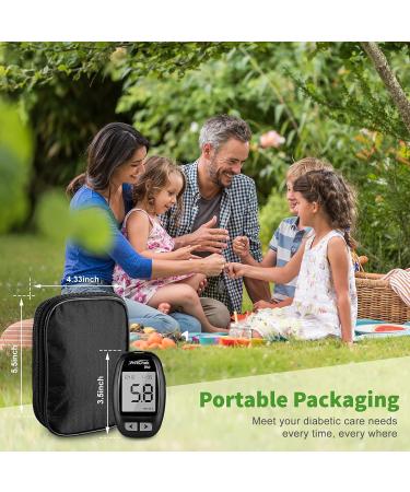 VivaChek Ino Glucometer: Diabetes Test Kit 2021 Upgrade with USB Data Transmission, 50 Test Strips and 50 Lancets - 900 Memory, Hypo/Ketone Warning, mmol/L - Buy Online on GoSupps.com