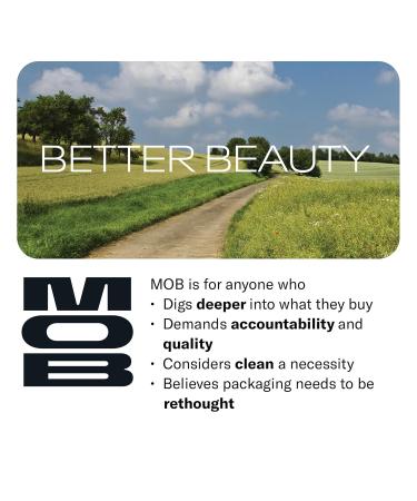 MOB Beauty Hydrating Shine Lip Balm M138 Sheer Black Tinted Lip Balm Stick with Jojoba & Sunflower Oils Clean Vegan Organic Lip Care for Nourished Glossy Lips - Buy Online on GoSupps.com