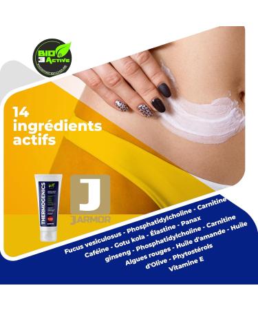 Powerful Slimming Cream Belly Fat Burner Slimming Cream Belly Firming Cream Cellulite Lose Belly Fat Powerful Fat Burner J.ARMOR Thermogenics 200ml - Buy Online on GoSupps.com