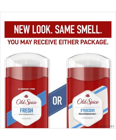 Old Spice High Endurance Deodorant for Men Aluminum Free 48 Hour Protection Fresh Scent 85 g Fresh 1 count (Pack of 1) - Buy Online on GoSupps.com