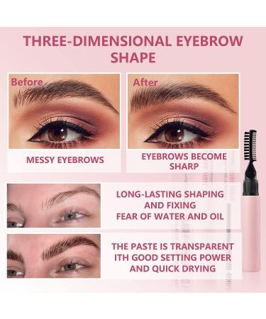 Clear Brow Freeze Sculpt Gel | Long Lasting, Waterproof Eyebrow Styling Wax Pen - 1 Pc - Buy Online on GoSupps.com