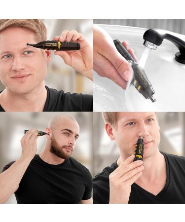 Wahl Extreme Grip Detail Trimmer Painless Eyebrow and Facial Hair Trimmer for Men and Women 2in1 Personal Trimmer Trimmer for Nose Ear Eyebrow Washable Heads Cordless Single - Buy Online on GoSupps.com