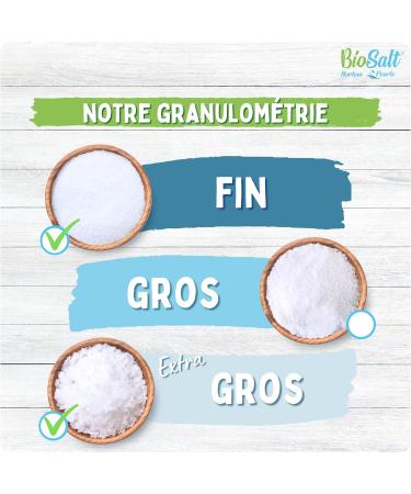 BioSalt Nortem Pearls Organic Virgin Sea Salt 2x200g in Jar (Fine and Coarse) + 650g in Sachet (Very Coarse) + Mill. 100% Natural Gourmet Salt. Rich in minerals. Unrefined without Preservatives. - Buy Online on GoSupps.com