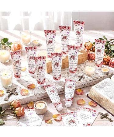 Leelosp 12 Pcs Teacher Valentine Gift Hand Cream Bulk for Women Bible Travel Size Hand Lotion Bulk Inspirational Religious Gifts Religious Bible Verse Gift for Team Employee Coworker Wedding Homeless - Buy Online on GoSupps.com