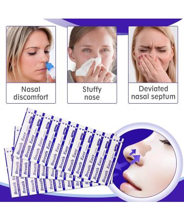 Breathe Right Nasal Strips 120PCS - Reduce Snoring, Improve Sleep, Relieve Nasal Congestion - Large Nose Strips for Unisex - Buy Online on GoSupps.com