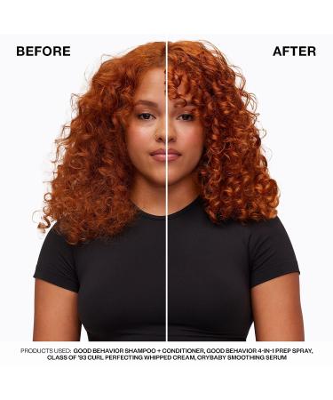 IGK GOOD BEHAVIOR Ultra Smooth Conditioner - Frizz Control, Hydration, & Shine - Vegan & Cruelty Free - 8 Fl Oz - Buy Online on GoSupps.com