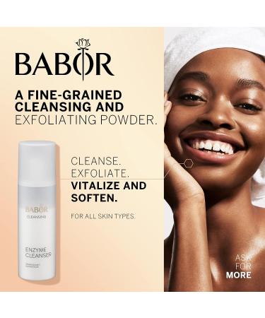 Babor Enzyme Cleanser Powder - Facial Exfoliating Scrub with Vitamin C - Buy Online on GoSupps.com
