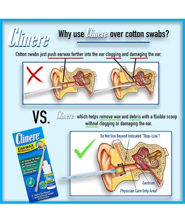 Clinere Ear Oil Conditioner & Cleaners Kit - 1 Ea, 4 Ear Tips - Buy Online on GoSupps.com