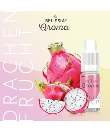 Belissia Dragon Fruit Food Aroma 10ml - High-Dose Flavoring for Cooking Baking & Refreshments - International Shipping Available - Buy Online on GoSupps.com