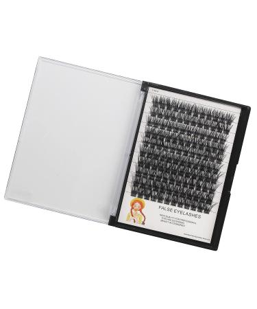 Bodermincer 120 Cluster Eyelash Extensions 12-14-16mm Mixed Length - Russian Volume Faux 3D Effect | Individual Lashes Makeup - Glue Bonded Cluster Eyelashes (16-18-20mm) - Buy Online on GoSupps.com
