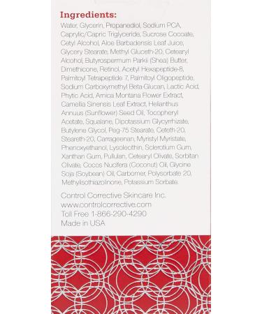 CONTROL CORRECTIVE Ultra Peptide Cream Mask 2.5 Oz - Anti-Aging Peptide Retinol & Lactic Acid Mask for Smooth Skin Plumpness & Hydration - Ships Worldwide - Buy Online on GoSupps.com